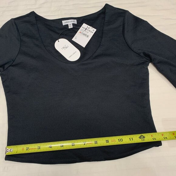 ๐ฆ๐ฆ๐ฆ NWT URBAN SOCIAL WOMENS LONG SLEEVE CROP TOP SIZE M ๐ฆ๐ฆ๐ฆ - Picture 8 of 11